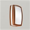 Gea Led Applique Gea Led Ura Q Ges302 Led Ip54 Lampada Soffitto Parete Classica Alluminio Ruggine Rettangolare E27