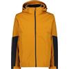 CMP, Giacca Uomo Zip Hood Staccabile Inn.Jacket, Kaki, 50