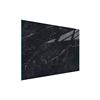 DarHaus Tagliere da cucina in vetro temperato, Copri-piano cottura a induzione, piano decorativo universale 40x30 cm, Marmo nero