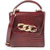 paino Mini Borsa con Manico, Shopper da Donna, Rosso Scuro, Einheitsgröße