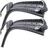 Generico Kit 2 Spazzole Tergicristallo auto Suzuki Swift 2005-2010 Tergicristalli ant 53+45cm