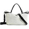 Desigual Accessoires Logorama Libia Hand Bag White