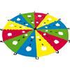 GIODICART Paracadute Ludico con Fori Bersaglio Diametro 4 Metri