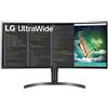 LG Monitor LG 35WN75CP-B.AEU LED display 88,9 cm (35) 3440 x 1440 Pixel 4K Ultra HD Nero [35WN75CP-B.AEU]