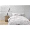 Italian Bed Linen Parure Copripiumino Shine in Stampa Digitale, Made in Italy, 100% Cotone, Shine 12, 2 Posti