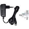 Axing TZU 110-04 - Set alimentazione a distanza con alimentatore di rete 12 V DVB-C SAT 5-2400 MHz