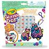 CRAYOLA Glitter Dots - Set Ciondoli Scintillanti, per Creare Ciondoli con Il Glitter Modellabile, attività Creativa e Idea Regalo, 04-0800