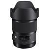 Sigma 20mm / f 1.4 DG HSM art Sony FE MILC/SRL Obiettivo ampio Nero