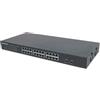 Intellinet 24-Port Gigabit Ethernet Switch mit 2 SFP-Ports, 24 x 10/100/1000 Mbit/s RJ45...