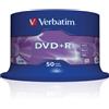 Verbatim 50 x DVD+R - 4.7 GB 16x - mattsilber
