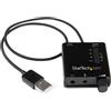 StarTech.com USB Audio Adapter - Externe USB Soundkarte mit SPDIF Digital Audio mit 2x 3,5...
