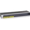NETGEAR GS408EPP Gestito L2 Gigabit Ethernet (10/100/1000) Supporto Power over Ethernet (PoE) Nero, Grigio
