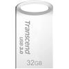 Transcend JetFlash 710 unità flash USB 32 GB USB tipo A 3.2 Gen 1 (3.1 Gen 1) Argento