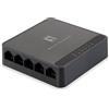 LevelOne GEU-0522 switch di rete Gigabit Ethernet (10/100/1000) Nero