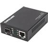 Intellinet 508193 convertitore multimediale di rete 10000 Mbit/s Nero