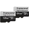 Transcend microSDXC 350V 64GB NAND Classe 10