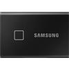 Samsung T7 Touch MU-PC1T0K - SSD - verschlusselt - 1 TB - extern (tragbar)