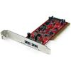 StarTech.com 2 Port USB 3.0 SuperSpeed PCI Schnittstellenkarte mit SATA-Stromanschluss
