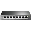 TP-Link TL-SG108PE Gestito L2 Gigabit Ethernet (10/100/1000) Supporto Power over Ethernet (PoE) Nero