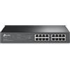 TP-Link TL-SG1016PE Gestito L2 Gigabit Ethernet (10/100/1000) Supporto Power over Ethernet (PoE) 1U Nero