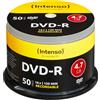Intenso 50 x DVD-R (G) - 4.7 GB (120 Min.) 16x