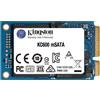 Kingston KC600 - SSD - verschlusselt - 512 GB - intern - mSATA - SATA 6Gb/s - 256-Bit-...