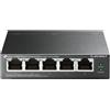 TP-Link TL-SG1005LP switch di rete Non gestito Gigabit Ethernet (10/100/1000) Supporto Power over Ethernet (PoE) Nero
