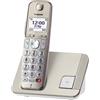 Panasonic KX-TGE250 Telefono DECT Identificatore di chiamata Champagne, Oro