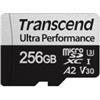 Transcend TS256GUSD340S memoria flash 256 GB MicroSDXC UHS-I Classe 10