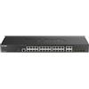 D-Link DGS-2000-28 switch di rete Gestito L2/L3 Gigabit Ethernet (10/100/1000) 1U Nero