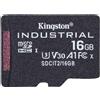 Kingston Technology Industrial 16 GB MicroSDHC UHS-I Classe 10