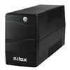 Nilox - Unità Ups - Premium Line Interactive 800 Va-nero