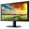 Acer KA220HQbid Monitor da 21.5, Display Full HD (1920x1080), Frequenza 60 Hz, Contrasto 100M:1, Luminosità 200 cd/m2, Tempo di Risposta 5ms, VGA, DVI (w/HDCP), HDMI, Nero