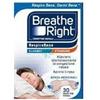 Breathe Right Classici Cerottini Nasali Respiro Libero Addio Russamento 30 cerotti