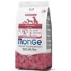 MONGE Natural superpremium all breds adut cibo secco manzo e riso12 kg