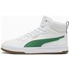 PUMA Sneakers Caven 2.0 Mid per donna, Bianco/Verde/Grigio/Altro