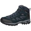 Brütting Stivali da trekking da uomo Nevada, Blu marine/grigio, 39 EU