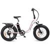 Smartway M4 E-Bike Bicicletta Elettrica 26 kg Ioni di Litio Nero Rosso Bianco