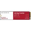 Western Digital (WD) Red SN700 S500G1R0C - SSD - 500 GB - intern - M.2 2280 - PCIe 3.0 x4 (NVMe)
