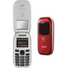 Brondi Cellulare 2G Gprs WINDOW+ Dual Sim Red 10278091
