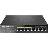 D-Link DGS-1008P/E switch di rete Non gestito L2 Supporto Power over Ethernet (PoE) Nero