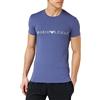 Emporio Armani T-Shirt The New Icon, T-shirt Uomo, Blu (Jeans), L