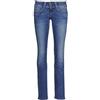 Pepe Jeans Venus Jeans a Vita Bassa Regular Fit da Donna Authentic Rope, Blu (Denim-d24), 24W / 32L
