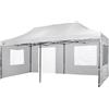 BERTONI KIT 4 LAT. PIRAMIDE 3X6 BIANCO Pareti Laterali per Gazebo Serie