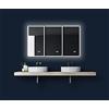 Talos Sun Specchio da Bagno, Bianco Caldo, 45 x 70 cm