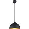 RL LIVE YOUR LIGHT Reality R30121002 Jimmy Sospensione, 60 W, Nero, Diametro 31 cm