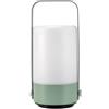 Pauleen 48255 Lanterna LED Mobile Charm IP44 Timer batteria incl. 1 x 0,4 Watt Outdoor Verde Chiaro Plastica 3000 K