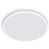 Philips Lighting Philips LED Plafoniera Ozziet, Piccola, Due Zone Luminose, Tre Impostazioni, 4000K, 18W, Bianco