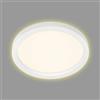 BRILONER Plafoniera a LED con Effetto di retroilluminazione, 18 Watt, 2.400 Lumen, 3.000 Kelvin, Bianco, Ø 29,7cm W