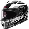 SCHUBERTH Casco S3 STORM Argento Nero Bianco SCHUBERTH XL